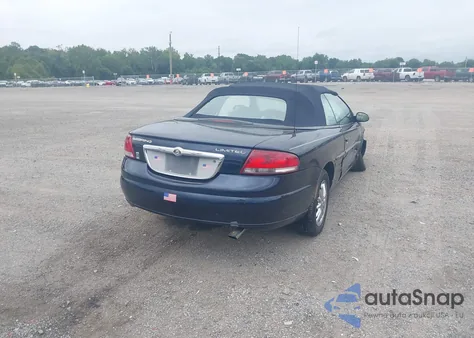 2002 Chrysler Sebring Limited из США, поврежденный, VIN 1C3EL65R02N304737